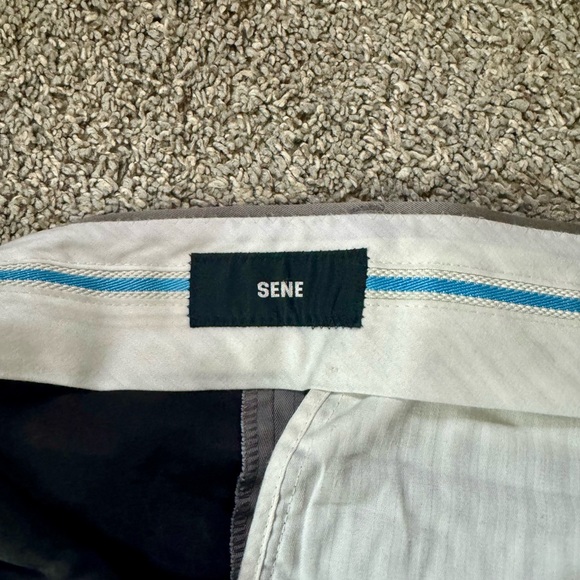 Sene Slacks Trouser Pants Grey Size 32/33x30 - Picture 2 of 2